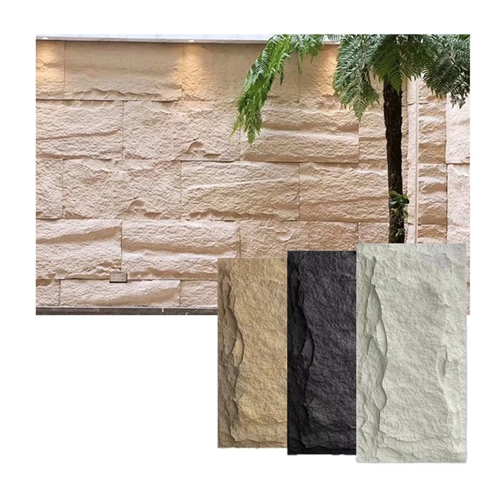 Faux stenväggpanel