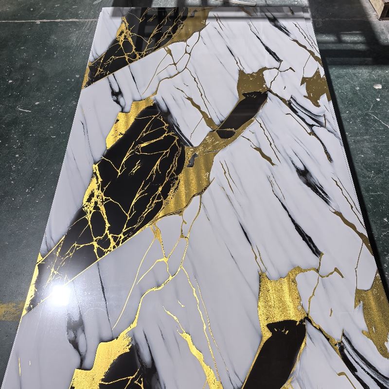 Marmor Alternativ Väggpanel UV Marmorskiva 1220mm*2440mm