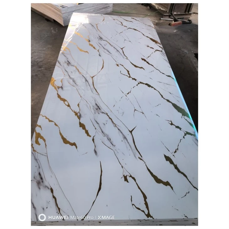 PVC Väggpanel UV Mármol Beläggning
